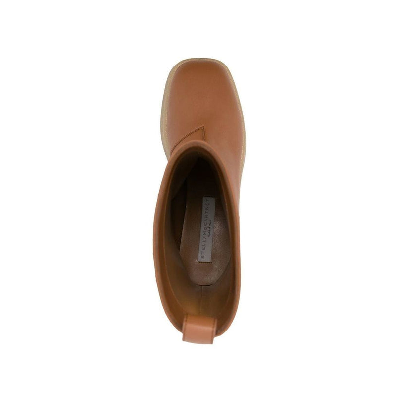 Stella McCartney Bottes de Pluie en Polyéthylène Marron