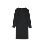 Robe Casual Noire Alberta Ferretti en Élastane