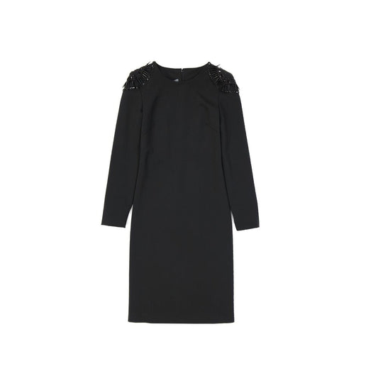 Robe Casual Noire Alberta Ferretti en Élastane
