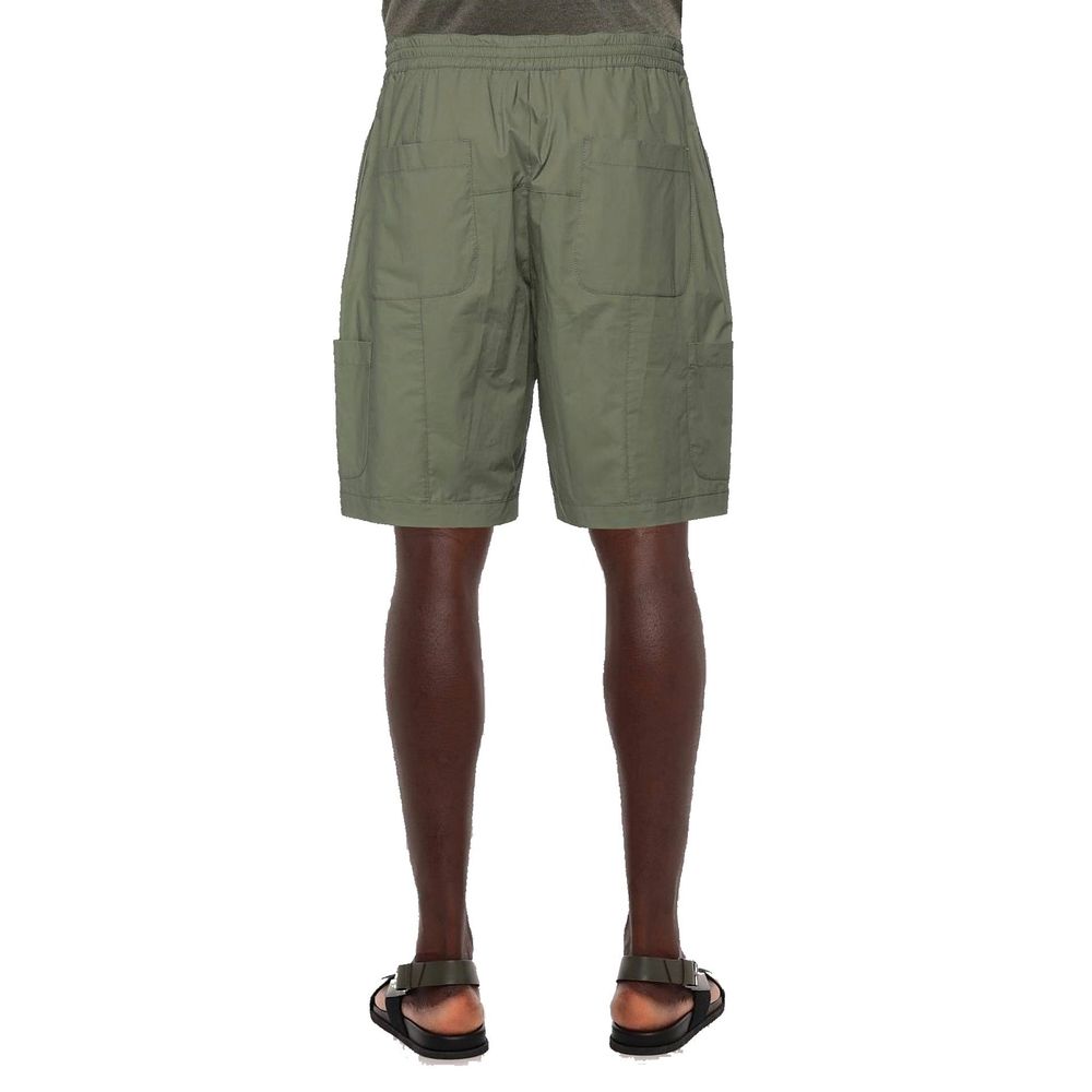 Ambush Bicolor Cotton Bermuda Shorts - Élégance et Confort