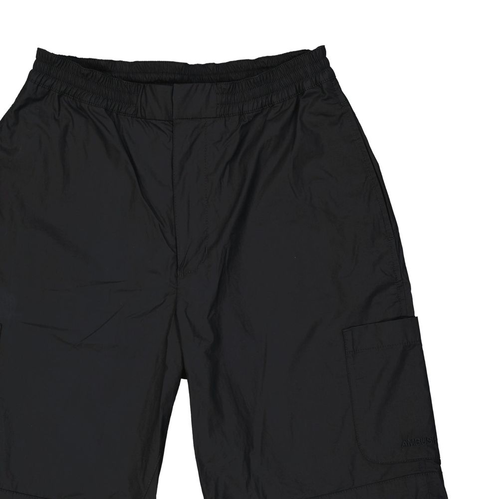 Ambush Black Cotton Shorts pour Homme