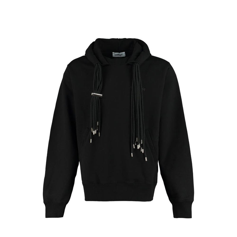 Ambush Black Cotton Sweatshirt - Style and Comfort Combined