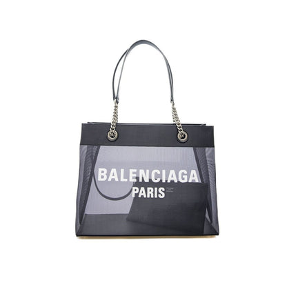 Balenciaga Black Polyester Tote Bag