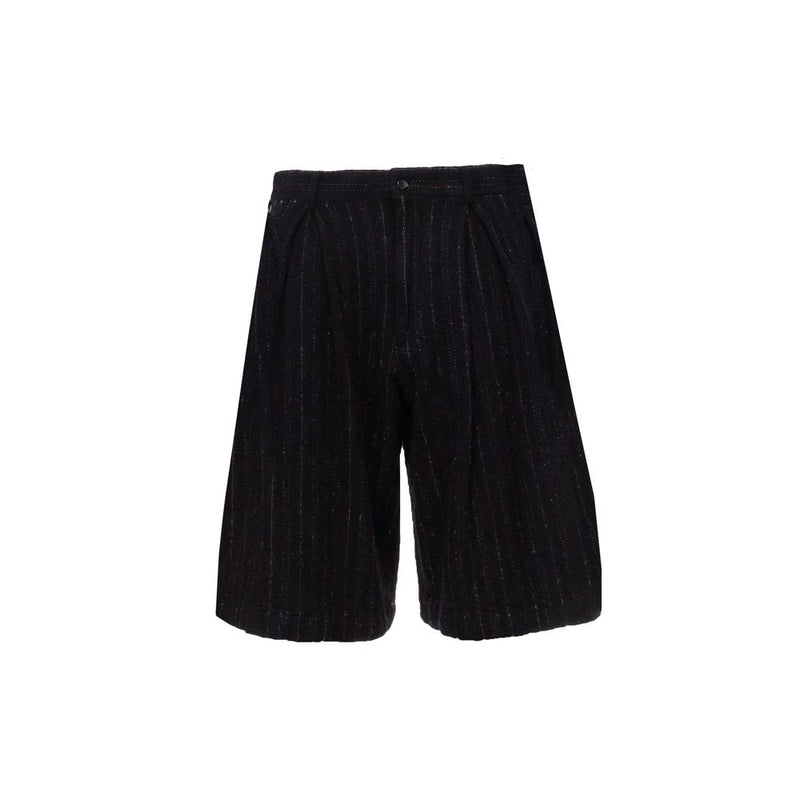 Comme Des Garçons Longueur genou en nylon noir