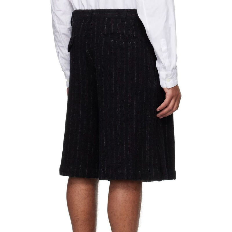 Comme Des Garçons Longueur genou en nylon noir
