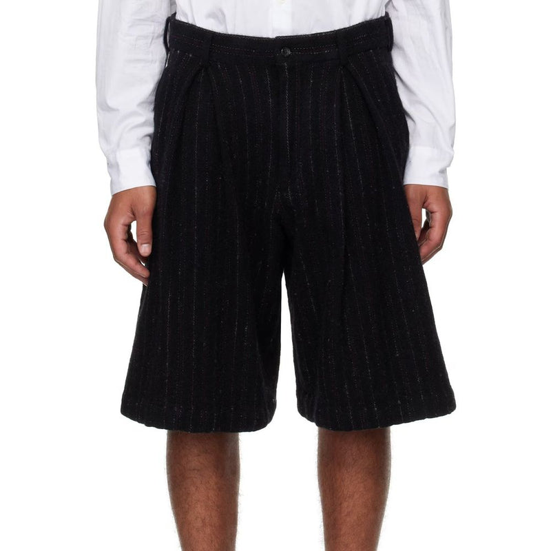Comme Des Garçons Longueur genou en nylon noir