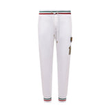 Pantalon de jogging en coton blanc Dolce &amp; Gabbana (pantalon de sport)