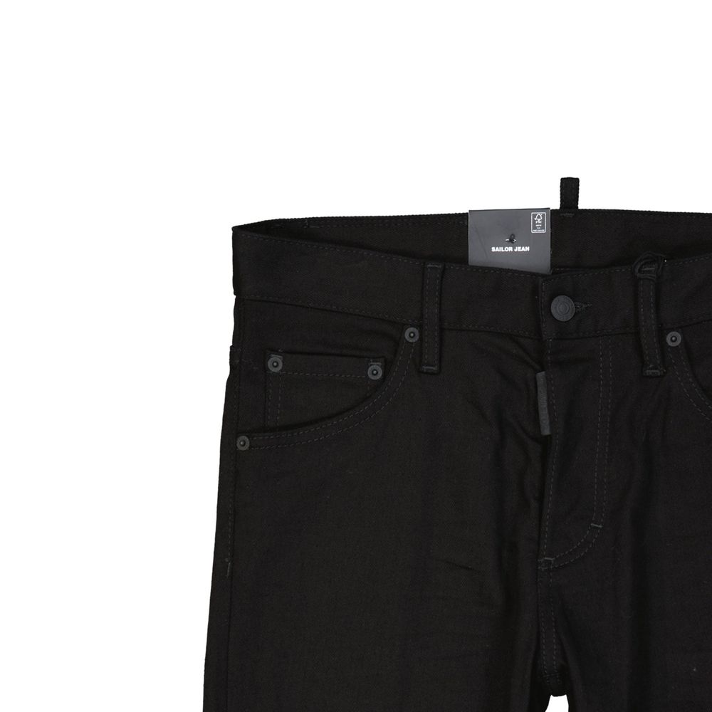 Jeans en Denim Noir Dsquared² pour Femme