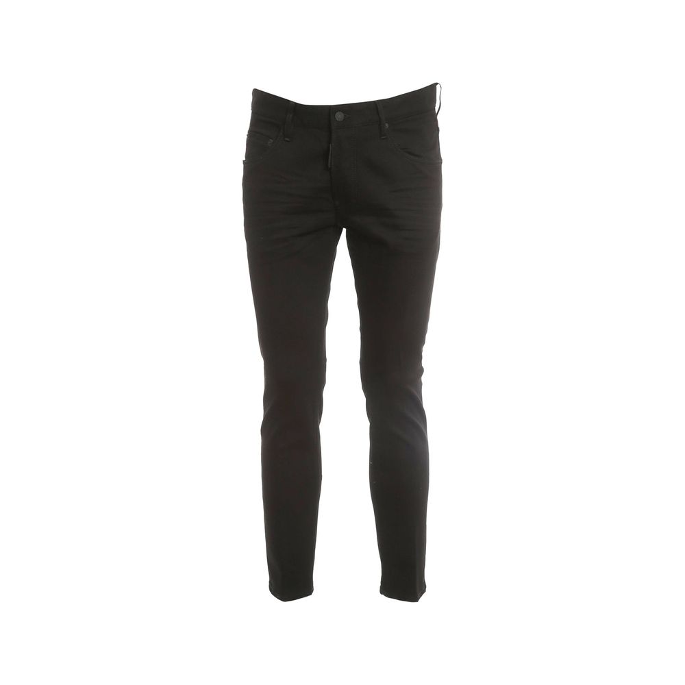 Dsquared² Jeans Skinny Noirs en Coton pour Homme