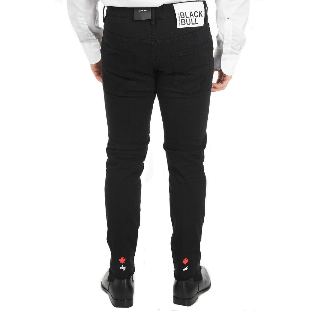 Dsquared² Jeans Skinny en Coton Noir pour Homme