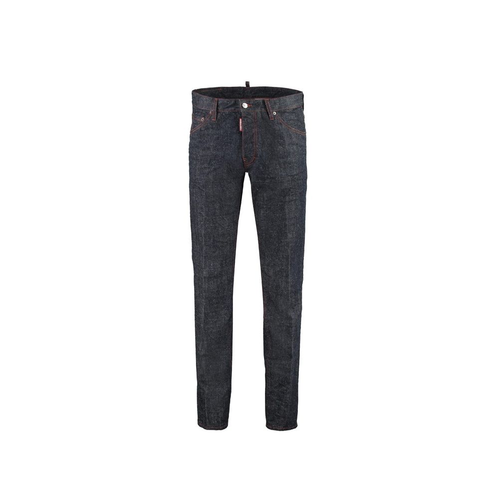 Dsquared² Blue Cotton Skinny Jeans pour Homme