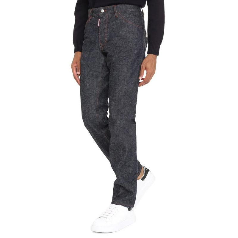 Dsquared² Blauwe Katoenen Skinny Jeans