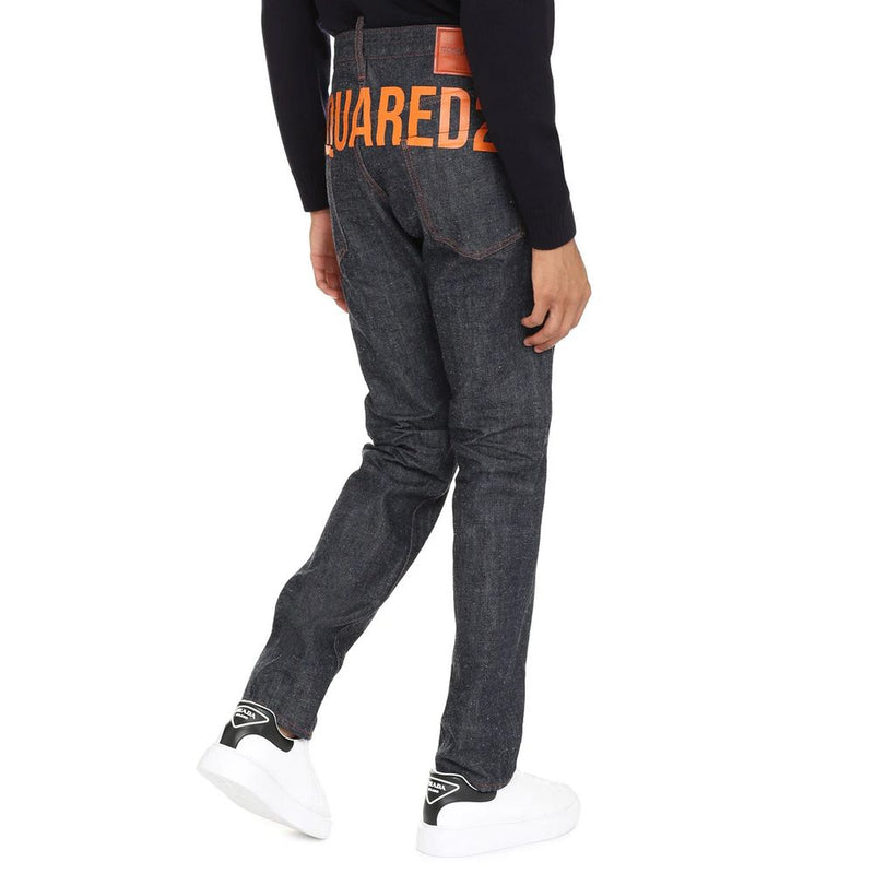 Dsquared² Blauwe Katoenen Skinny Jeans