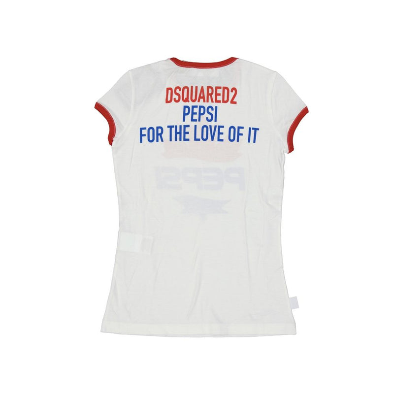 Dsquared² wit katoenen T-shirt