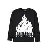 Dsquared² Sweatshirt en Coton Noir pour Hommes