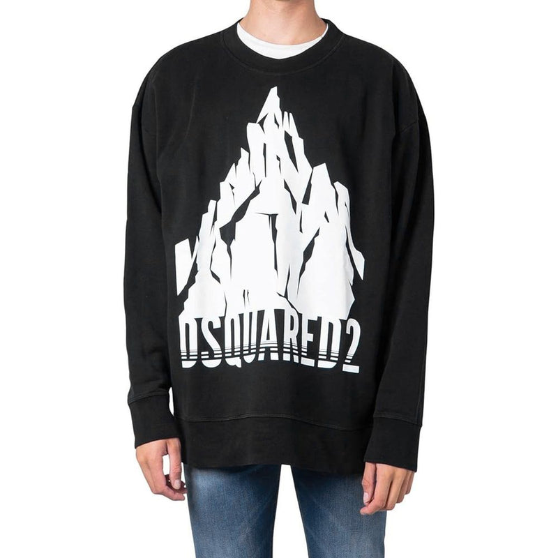 Dsquared² Zwarte Katoenen Sweatshirt