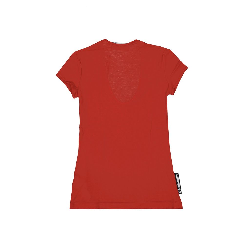 T-Shirt en Coton Multicolore Dsquared² pour Femmes