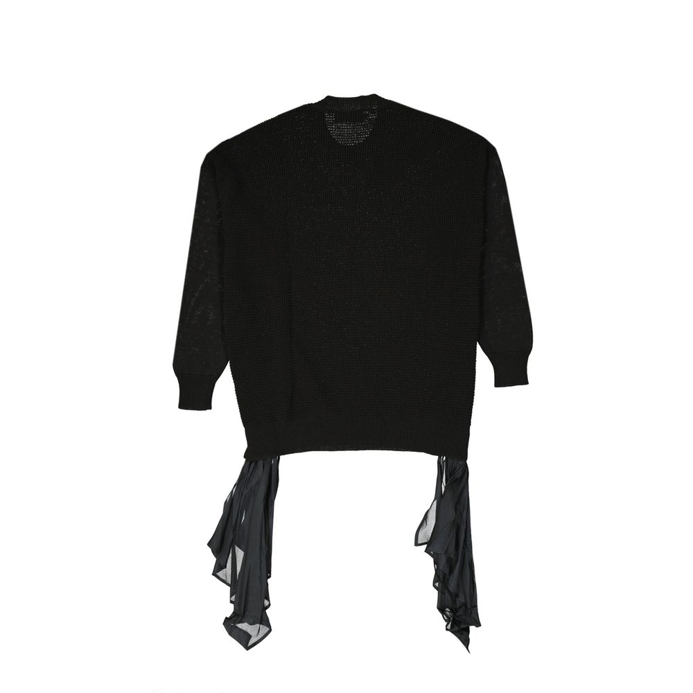 Dsquared² Sweatshirt en Coton Noir pour Femmes