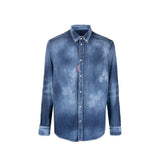 Chemise en Denim Bleue Dsquared²