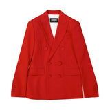 Dsquared² Multicolor Viscose Coat - Élégance et Confort