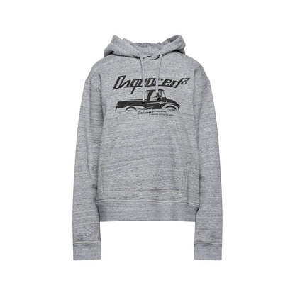 Dsquared² Gray Cotton Sweatshirt