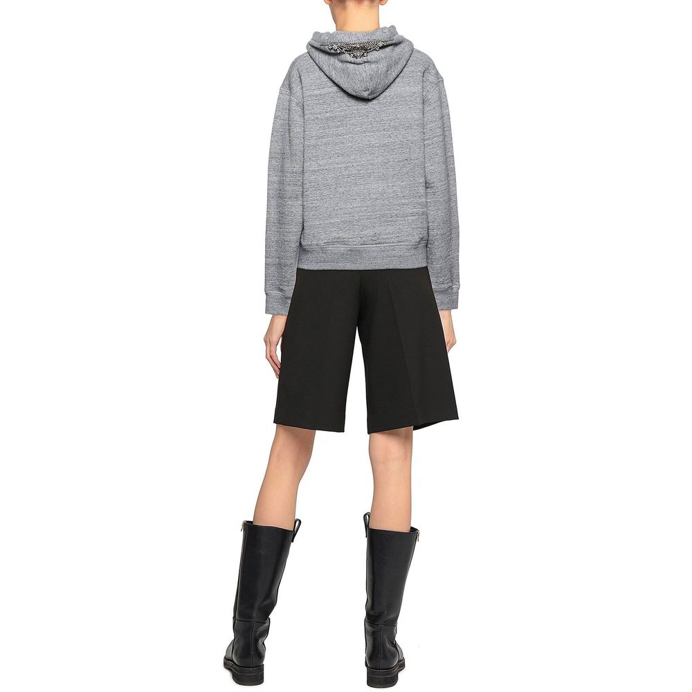 Sweatshirt en Coton Gris Dsquared² pour Femmes