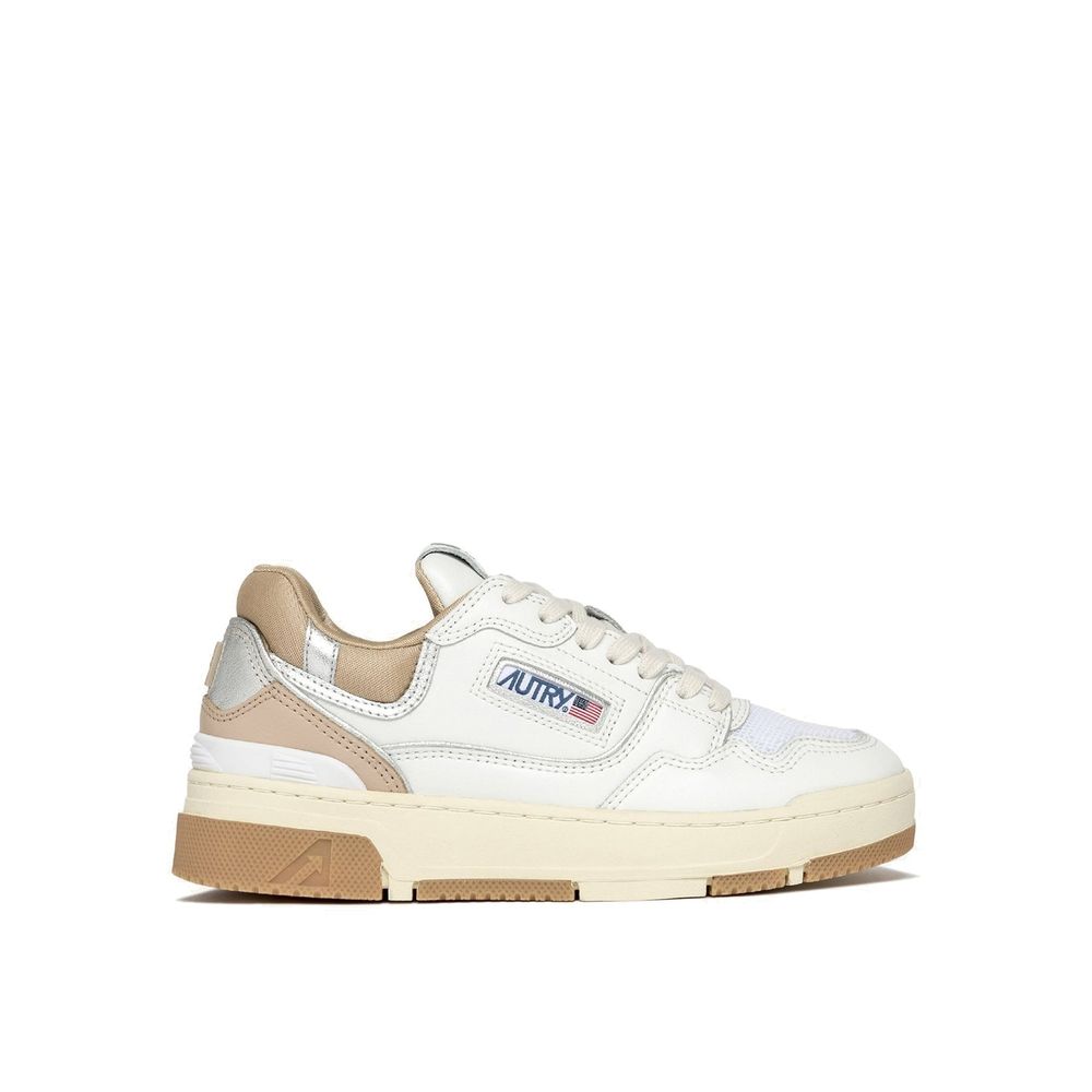 Sneakers basses en cuir blanc Autry