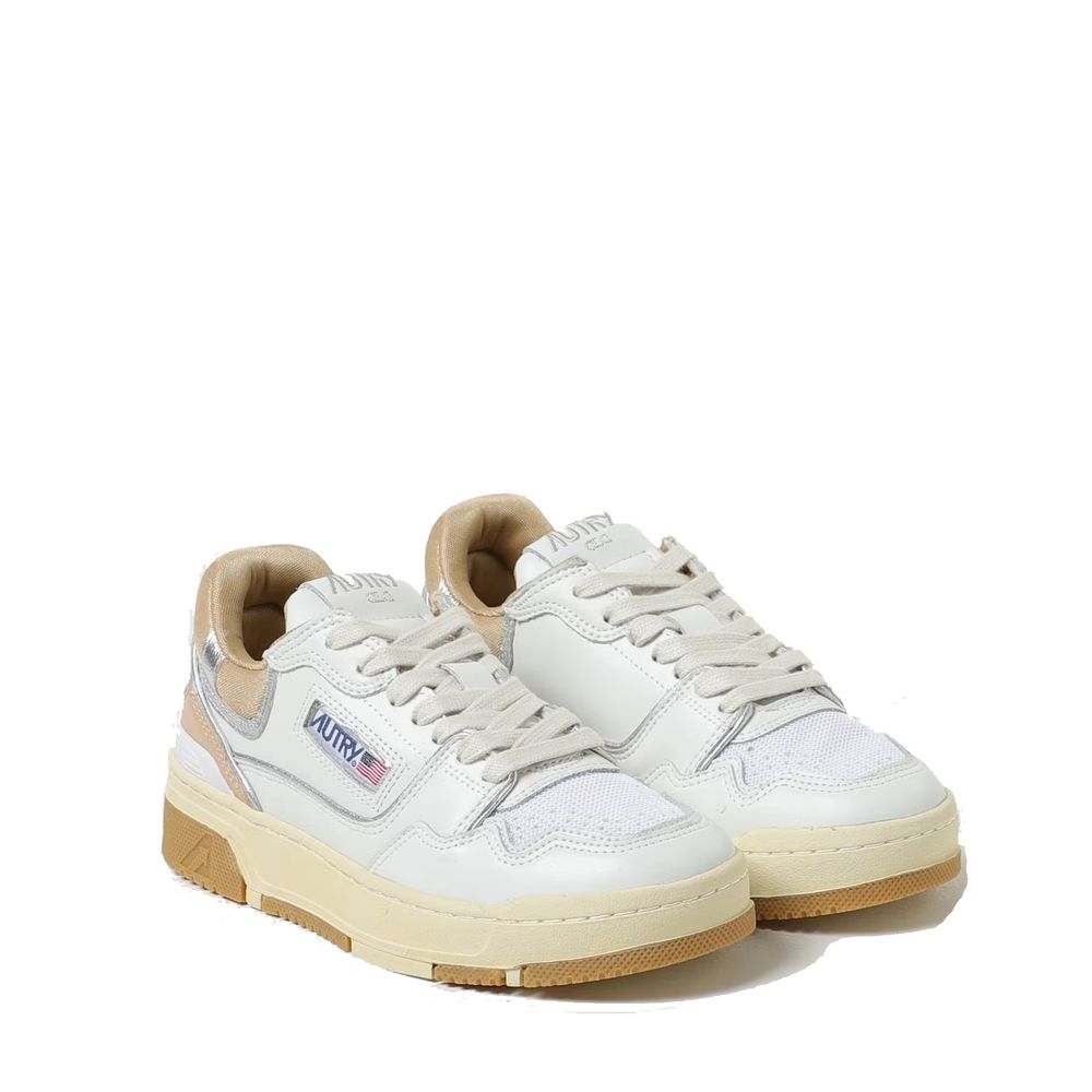 Sneakers basses en cuir blanc Autry