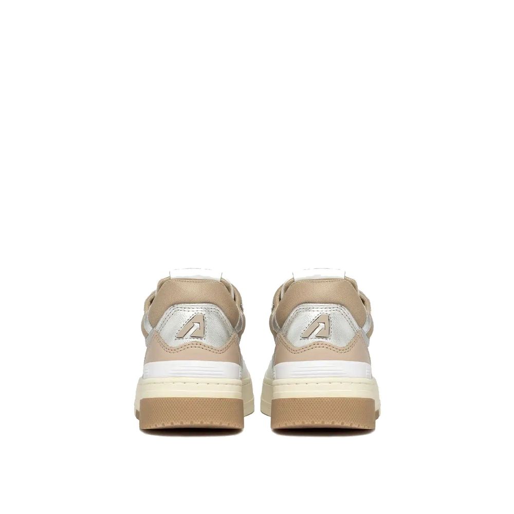 Sneakers basses en cuir blanc Autry