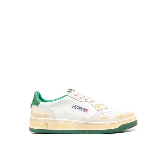 Sneakers basses en cuir blanc Autry