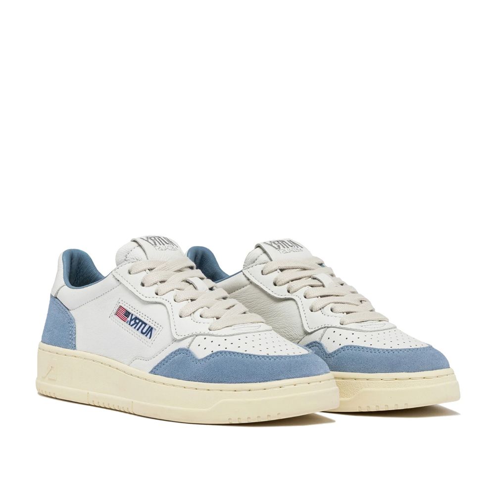 Sneakers basses en cuir blanc Autry