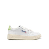 Autry White Leather Low Top Sneakers for Women