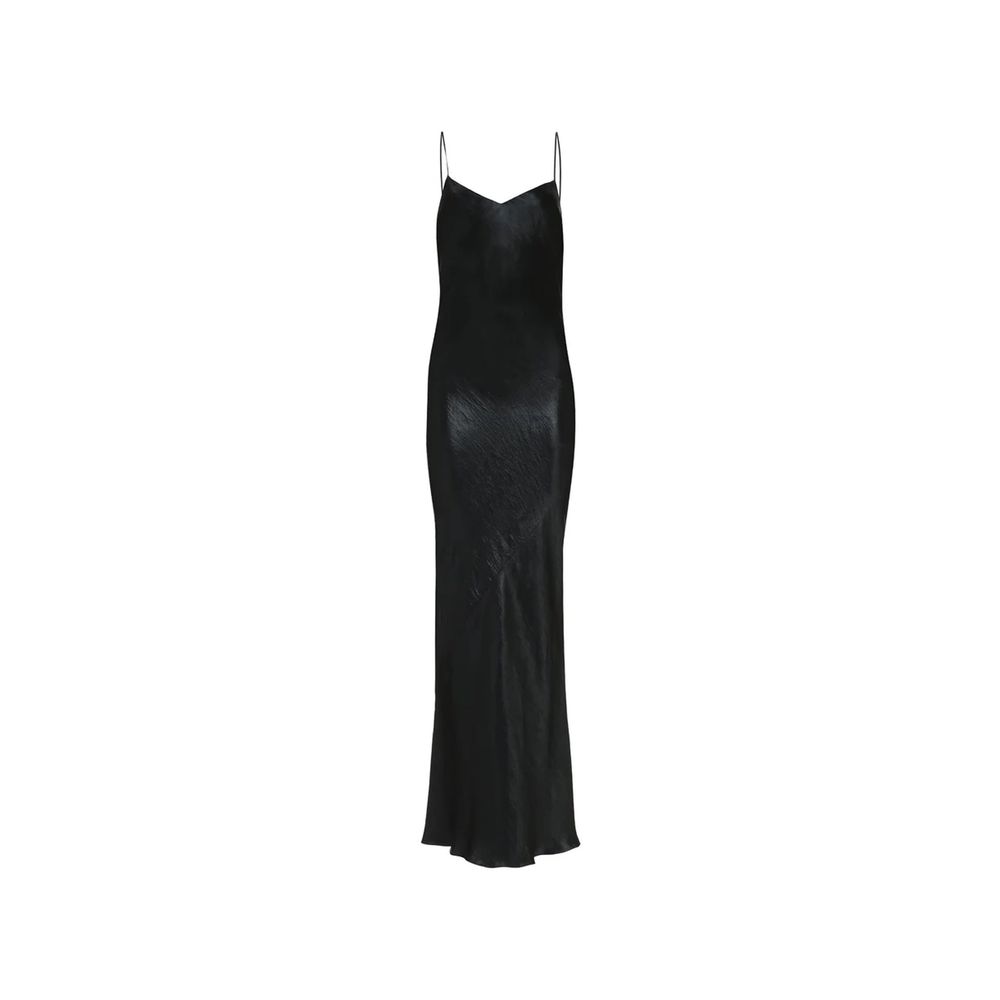 Saint Laurent Black Acetate Casual Dress - Timeless Elegance