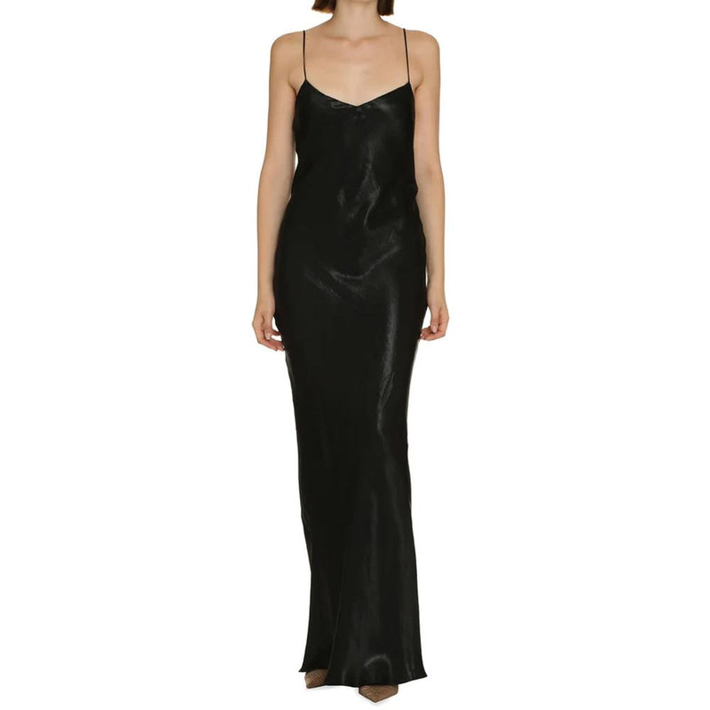 Saint Laurent Black Acetate Casual Dress - Timeless Elegance