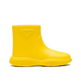 Bottes de Pluie Bicolores en Caoutchouc Prada pour Femmes