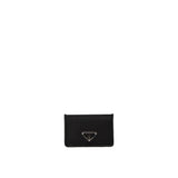 Prada Black Nylon Cardholder - Élégance et Praticité