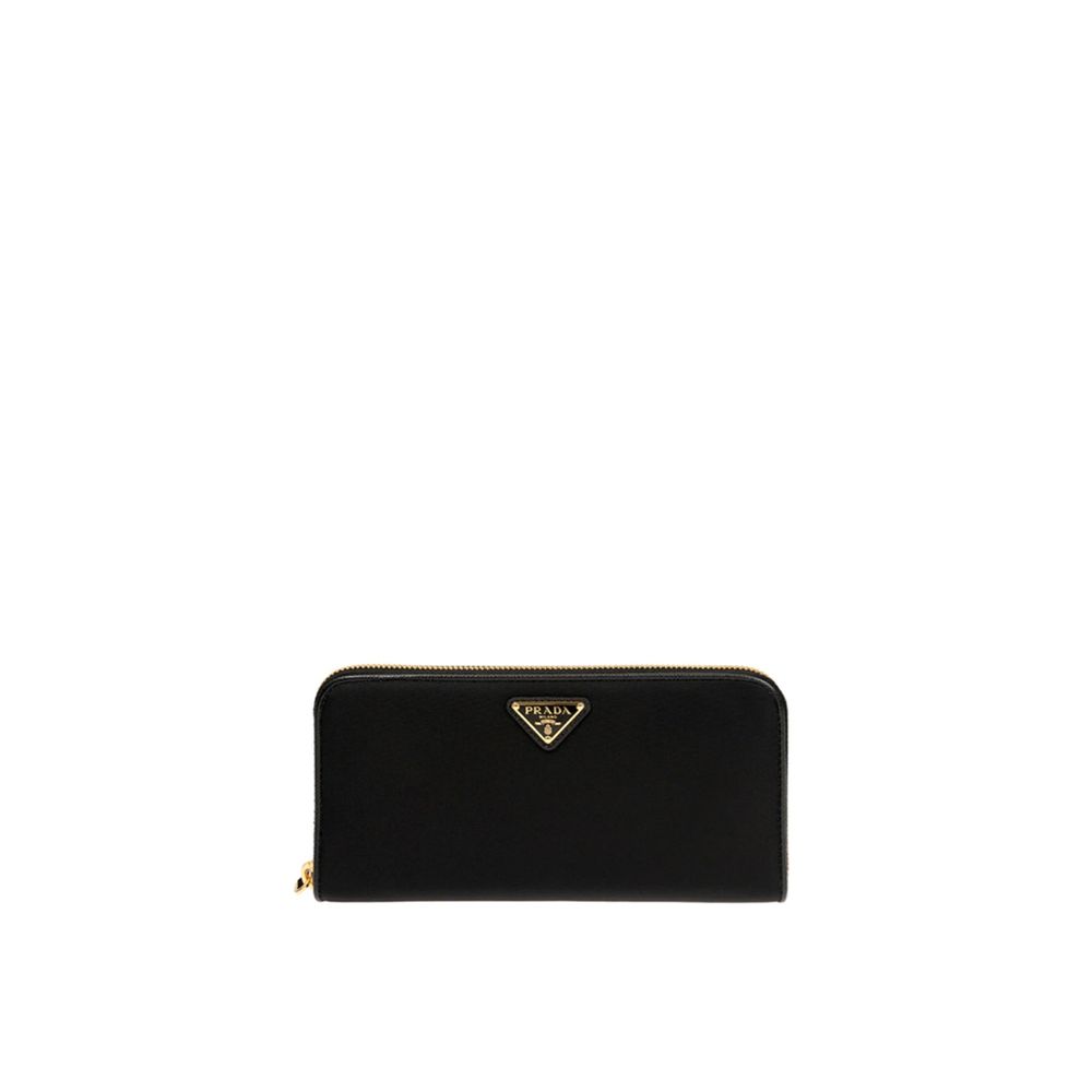 Prada Black Nylon Wallet - Élégance et Fonctionnalité