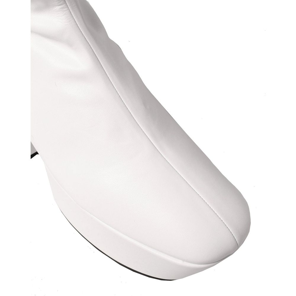 Prada White Polyethylene Boots - Women's Luxury Footwear