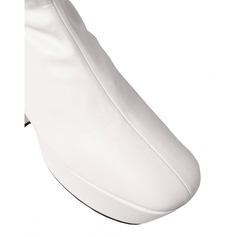 Prada White Polyethylene Boots - Women's Luxury Footwear