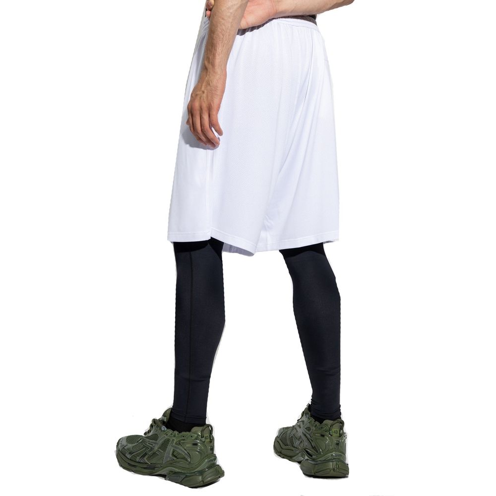 Shorts Bermuda Balenciaga Blanc en Polyester