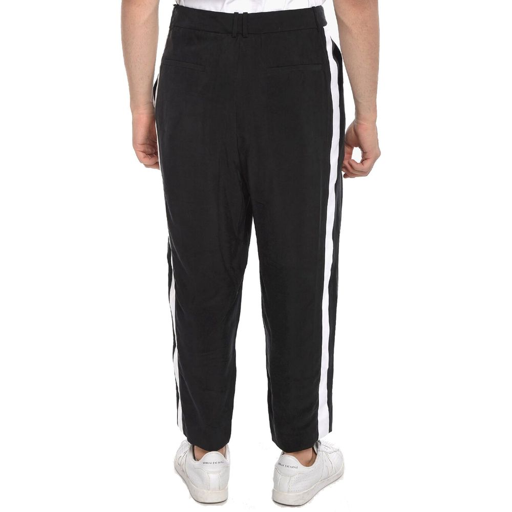 Pantalon court Balmain noir et cuivre