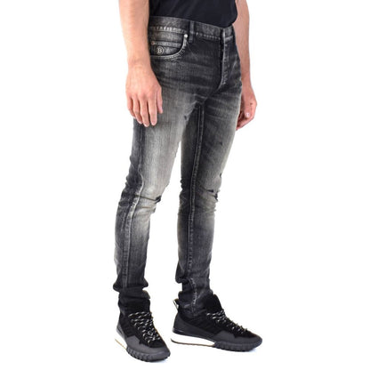 Jean skinny en coton noir Balmain