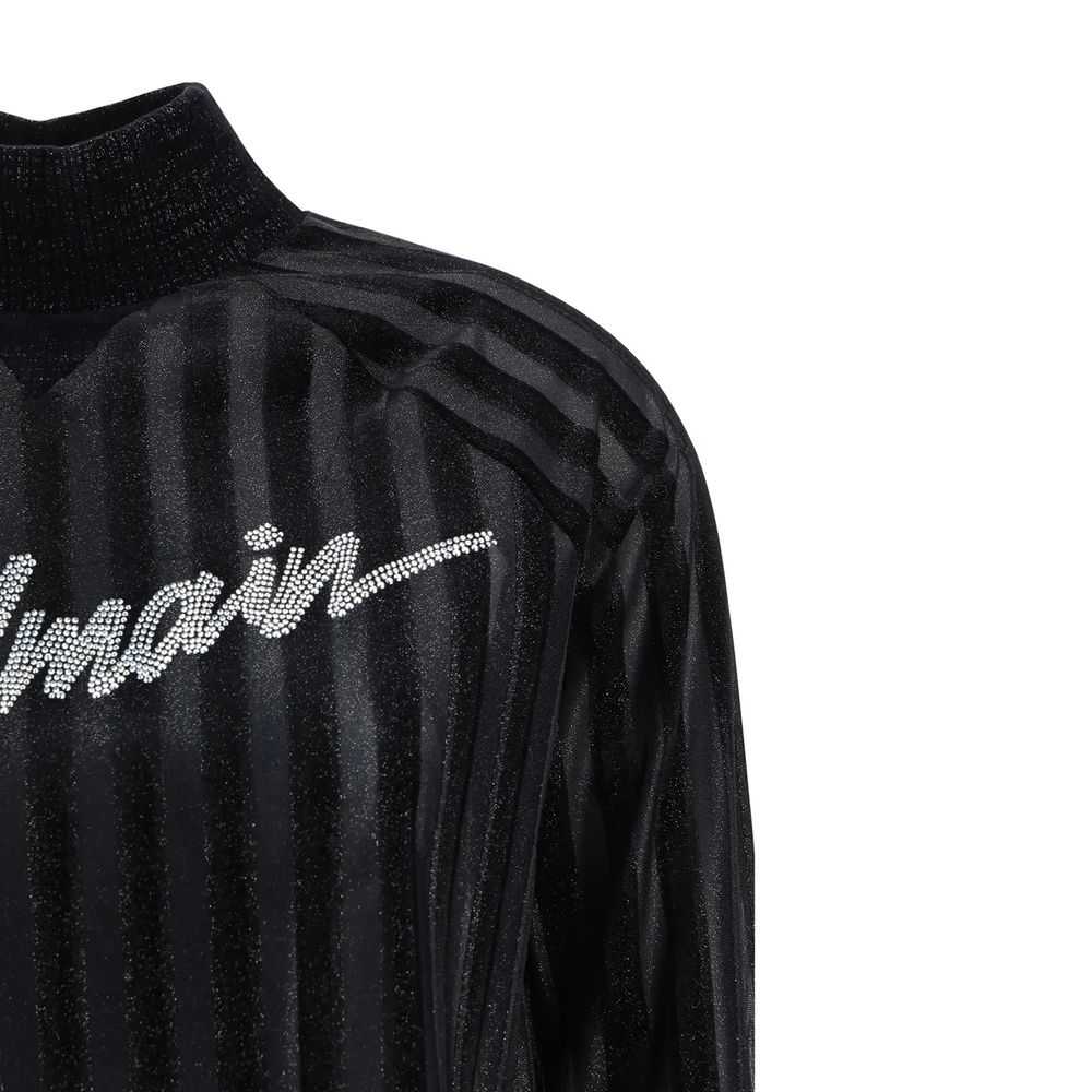 Sweat-shirt Balmain noir en élasthanne