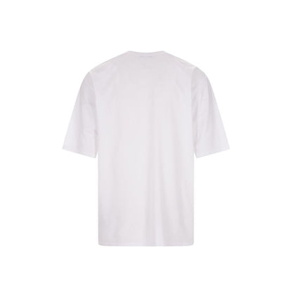 Balmain White Cotton T-Shirt