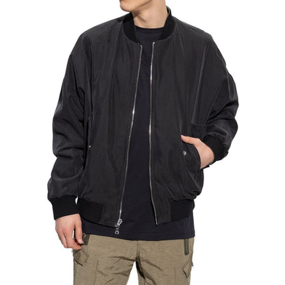 Bomber Balmain en coton noir
