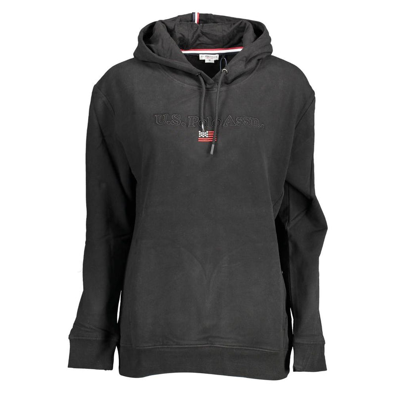 U.S. POLO ASSN. Sweatshirt en Coton Noir - Élégant et Confortable
