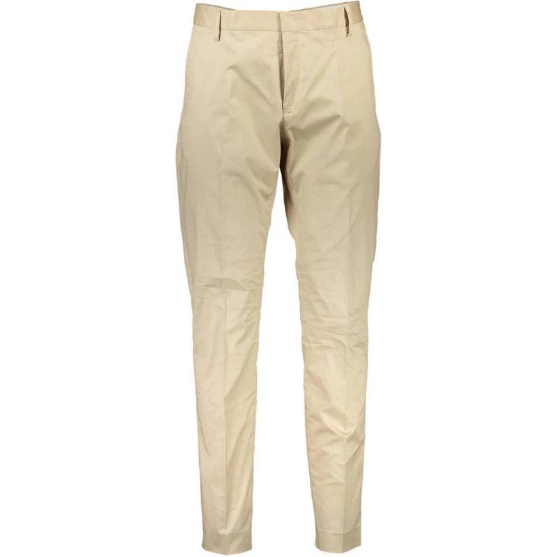 Gant beige katoenen casual broek