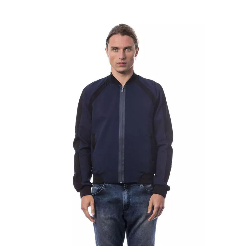 Verri Blue Viscose Bomber - Élégance et Confort