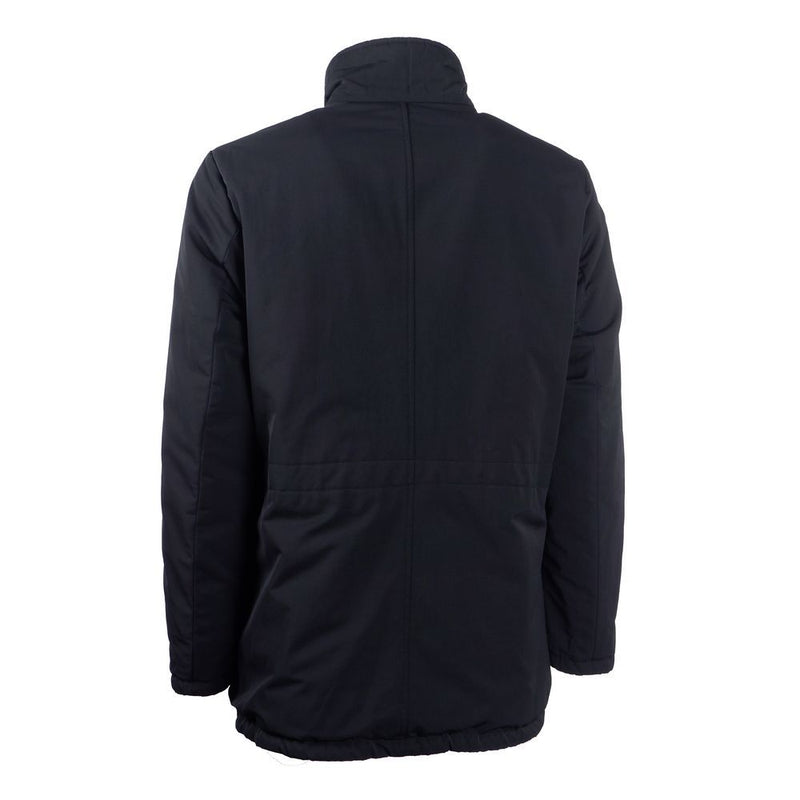 Dolce & Gabbana Black Polyester Coat