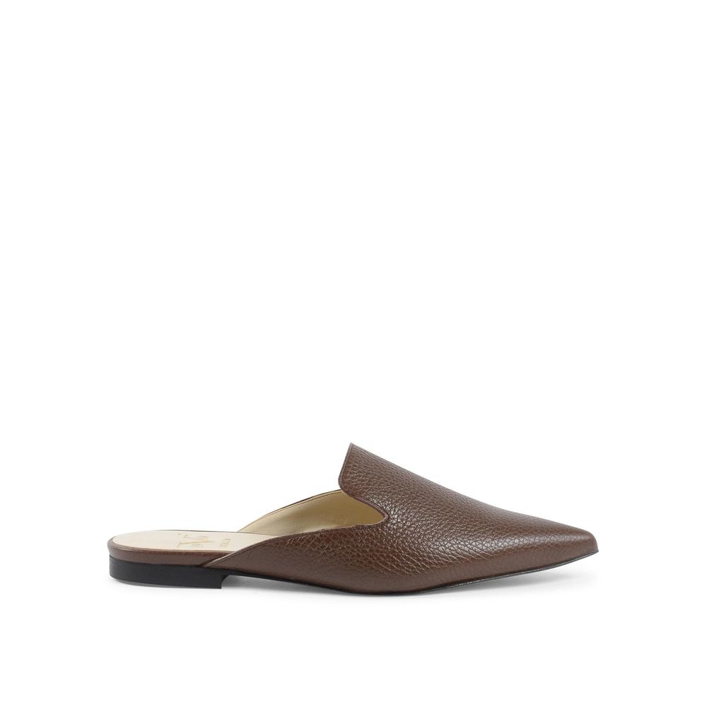 Mules en cuir marron 19V69 Italia